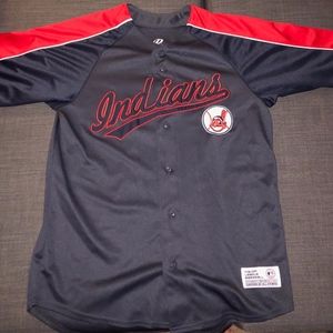 Cleveland Indians Button Jersey